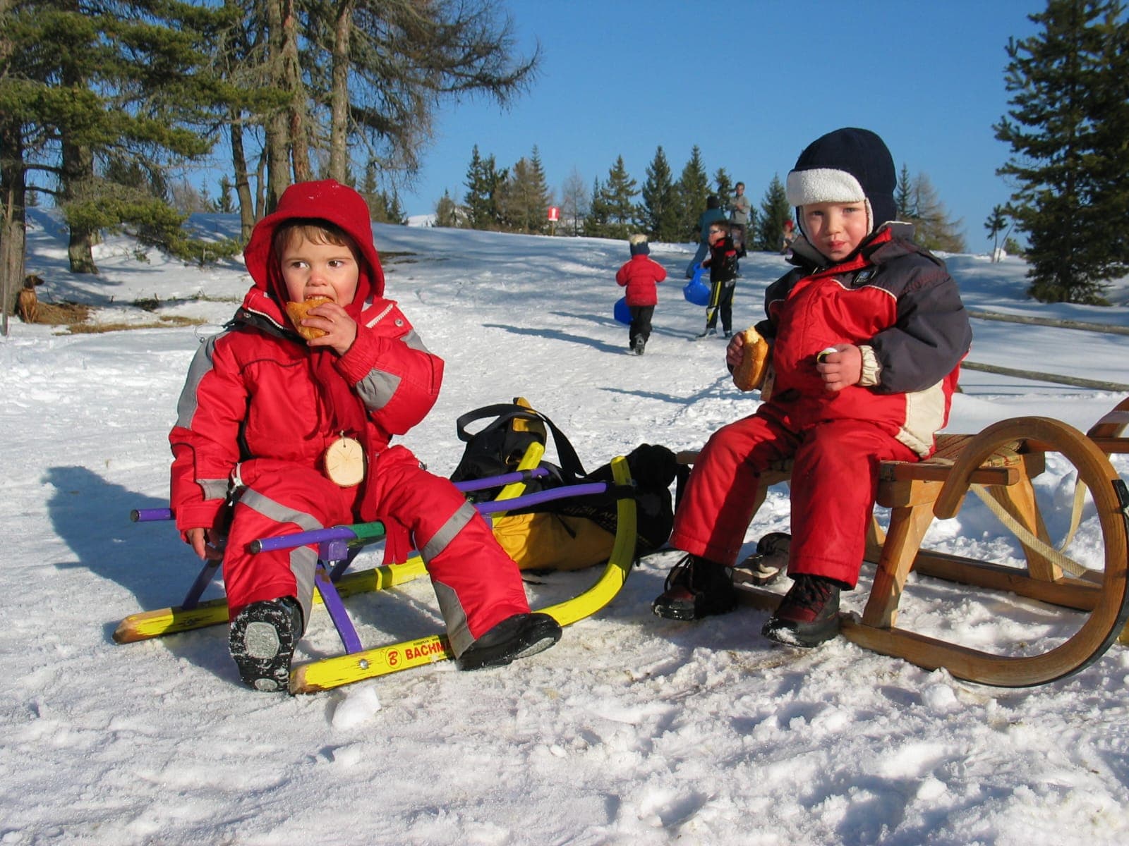 sledding
